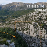 Falaise de Valaute (partie haute)