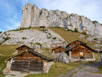 Chalets d'Aï et le Sphinx