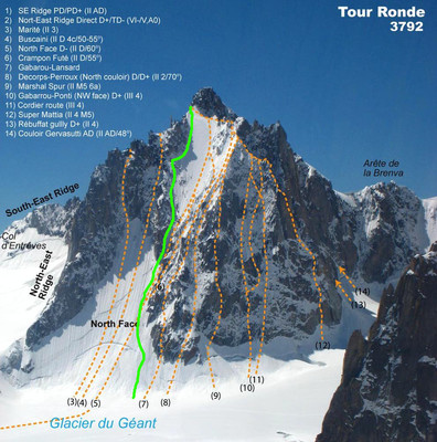 Ne Ridge Tour Ronde Camptocamp.org