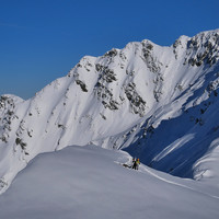 Haut du versant W de la cime de la Jasse
