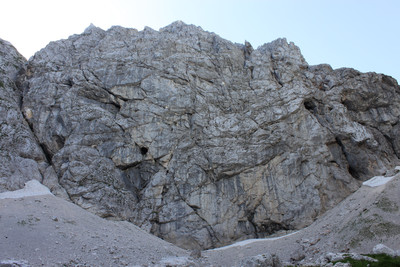 Mali Ozebnik - face NW Mali Ozebnik - face NW
