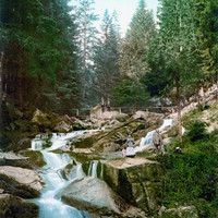 Steinerne Renne dans le Harz, en 1900 par Photoglob N°0000006502