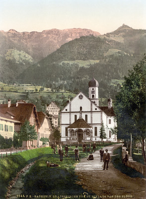 Sachseln en 1900 par Photoglob N°0000008343 Sachseln en 1900 par Photoglob N°0000008343