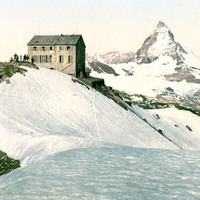 Cervin et Hôtel du Gornergrat en 1900 par Photoglob N°0000016509