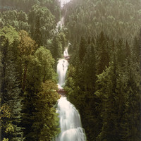 Giessbach en 1900 par Photoglob Zürich N°0000001608