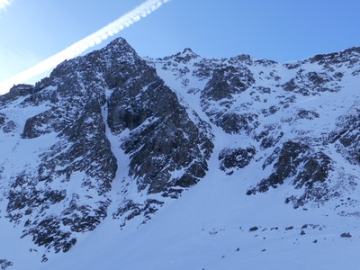 Couloir NE du Mt de la Gouille