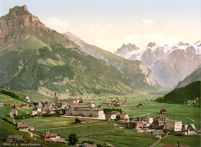 Engelberg en 1900 par Photoglob N°0000006641 Engelberg en 1900 par Photoglob N°0000006641