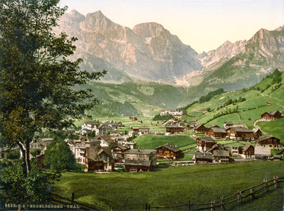 Engelberg en 1900 par Photoglob N°0000006639 Engelberg en 1900 par Photoglob N°0000006639