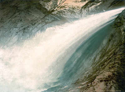 Trümmelbach en 1900 par Photoglob N°0000001614