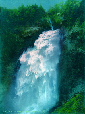 Reichenbachfall en 1900 par Photoglob N°0000016920