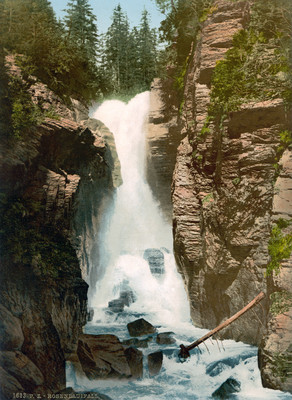 Cascade à Rosenlaui, en 1900 par Photoglob N°0000001633 Cascade à Rosenlaui, en 1900 par Photoglob N°0000001633