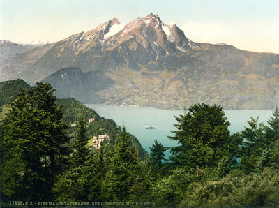 Pilatus en 1900 Photoglob N°0000017625 Pilatus en 1900 Photoglob N°0000017625
