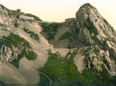 Pilatus, en 1900 par Photoglob N°0000006597 Pilatus, en 1900 par Photoglob N°0000006597