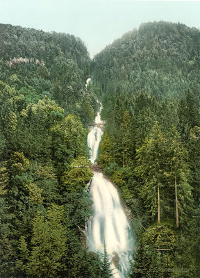Giessbach en 1900 par Photoglob N°0000017097
