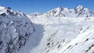 Combe Varin vallon et col des Chavannes