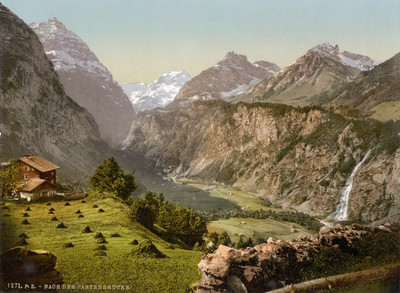 Linthal en 1900 par Photoglob N°0000001271 Linthal en 1900 par Photoglob N°0000001271