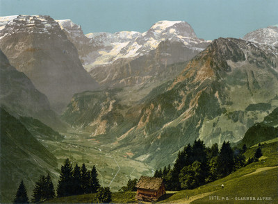 Tödi en 1900 par Photoglob N°0000001272 Tödi en 1900 par Photoglob N°0000001272