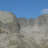 Gavizo-Cristail, Crête du Diable, Pic Soulano (versant E)