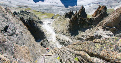 Descente dans l'AG des Bouquetins Descente dans l'AG des Bouquetins