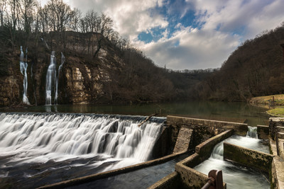 Pertes de la Valserine. Crédit photo : Jean Revillard