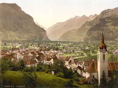 Aldorf en 1900 par Photoglob N°0000016893 Aldorf en 1900 par Photoglob N°0000016893