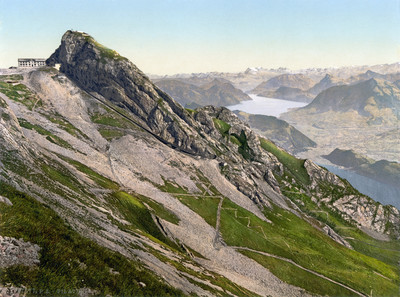 Pilatus en 1900 par Photoglob N°0000017577 Pilatus en 1900 par Photoglob N°0000017577