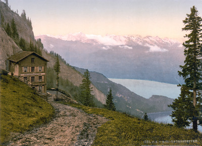 Rigi Unterstetten en 1900 Photoglob N°0000001281 Rigi Unterstetten en 1900 Photoglob N°0000001281