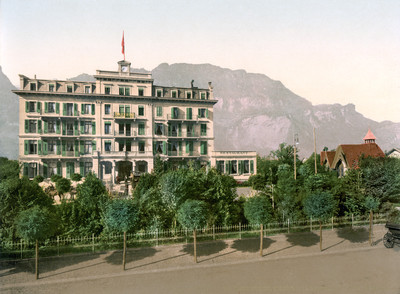 Meiringen en 1900 par Photoglob N°0000003473