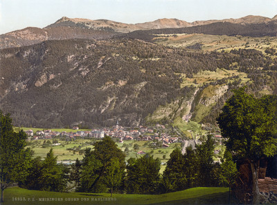 Meiringen en 1900 par Photoglob N°0000016953