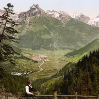 Engelberg en 1900 par Photoglob N°0000016470