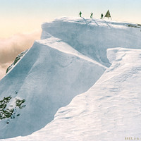 Sommet de Titlis, en 1900 par Photoglob N°0000006667