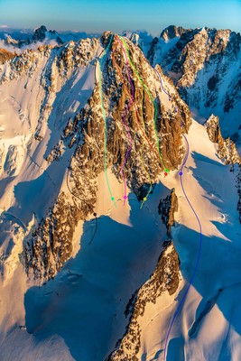 Voies principales au Chardonnet