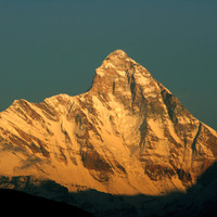 La Nanda Devi, photographiée depuis l'W.