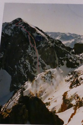 Tracé, vu depuis le Monfaucon Tracé, vu depuis le Monfaucon