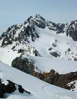Montagne des Agneaux : face SE