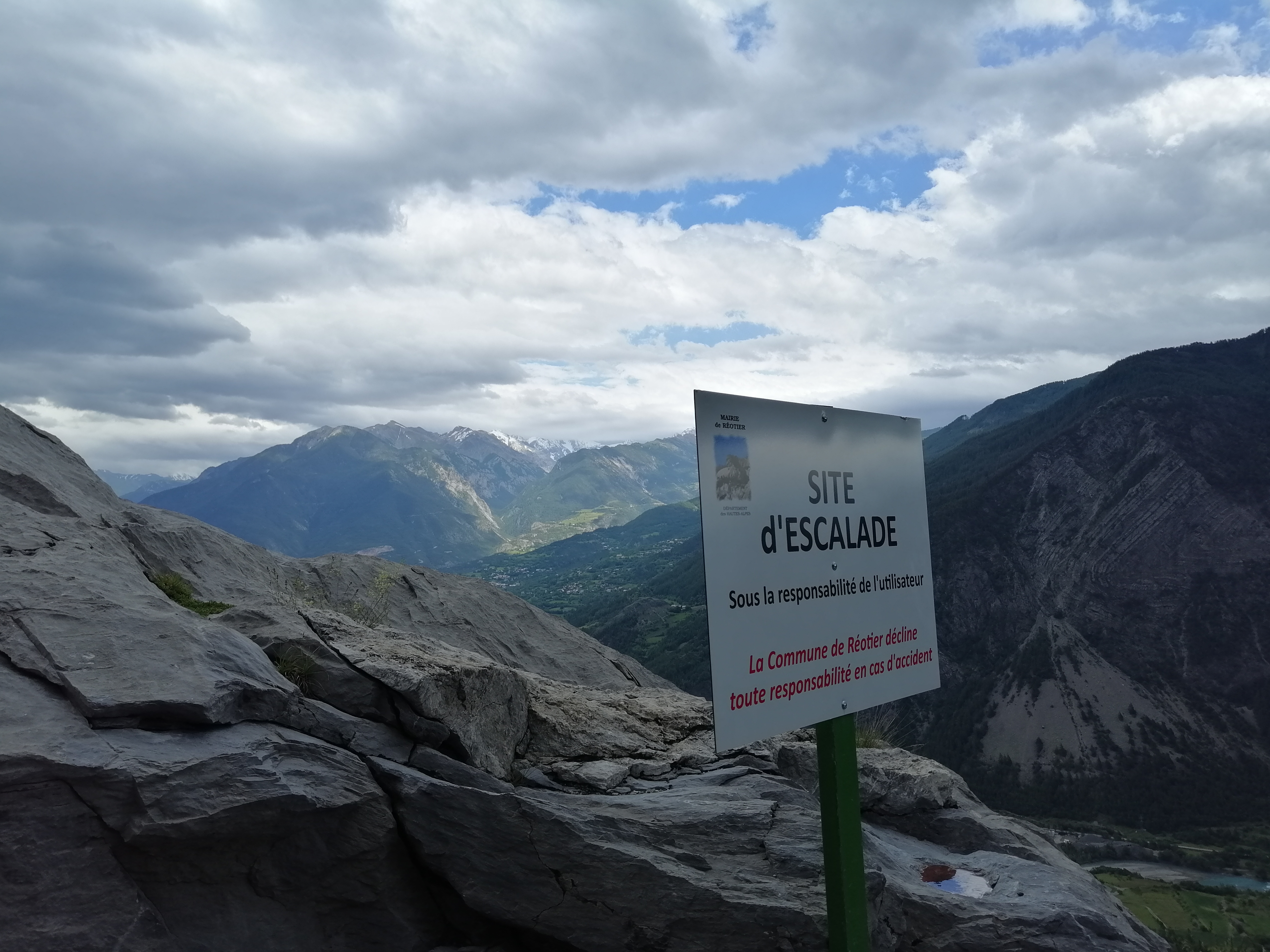 Vue de Réotier