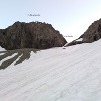 Approche sud vers le col du Chardon