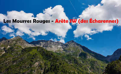 Les Mourres Rouges - Arête SW (des Écharennes)