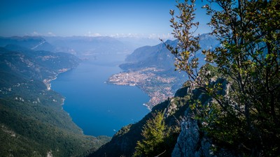 Vista sul lago di Como