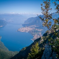 Vista sul lago di Como