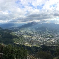 Vue du sommet du Mont Peney