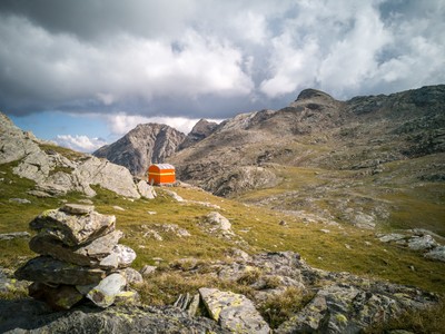Il bivacco e il passo Canfinal