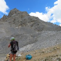 L'arête Sud-Ouest est celle de droite.