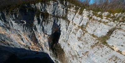 La Baume vue du ciel 