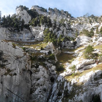 Cirque et couloir d'attaque de le la tour