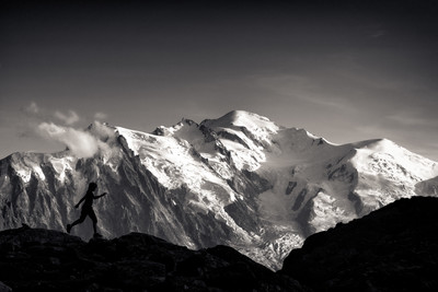 [Concours Photo Sophie 2020] Petit homme, Mont Blanc