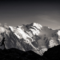[Concours Photo Sophie 2020] Petit homme, Mont Blanc