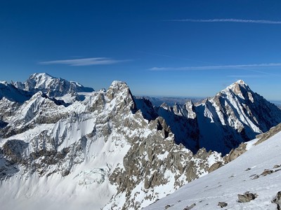 Dent du Géant qui semble si petite..., MB, Triolet, Aiguille Verte Dent du Géant qui semble si petite..., MB, Triolet, Aiguille Verte