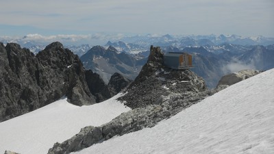 Arrivée au refuge de l'Aigle