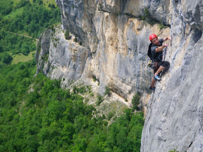 Sur la falaise de Presles Sur la falaise de Presles